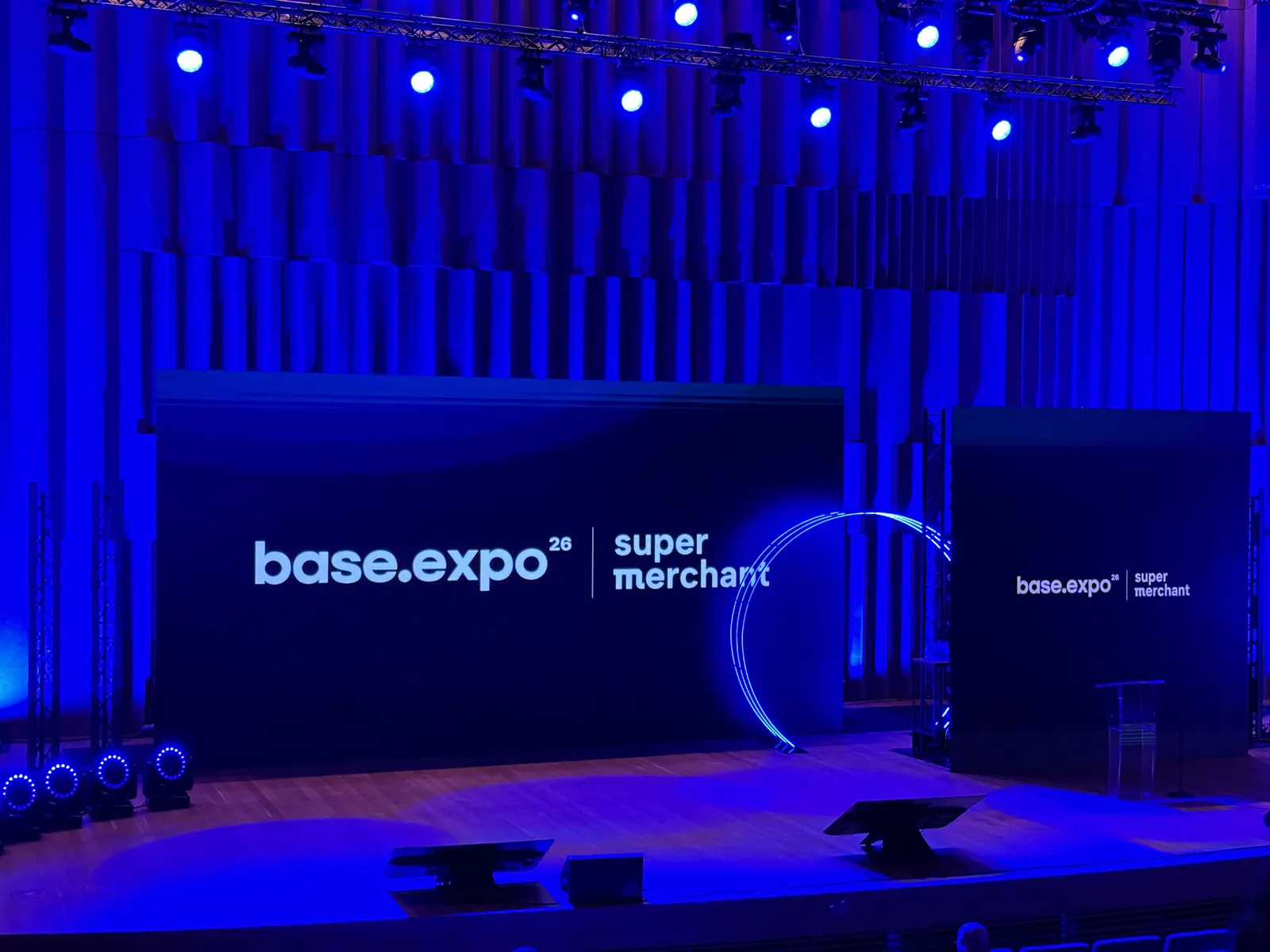 Base Expo 2026 main stage at the Polish History Museum in Warsaw